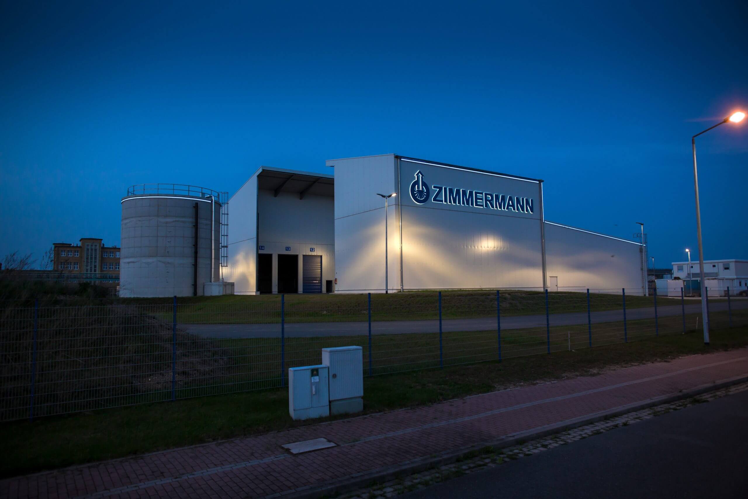 chemisch-physikalischen Behandlungsanlage Zwischenlager Fuhrpark Industrieservice Bitterfeld Ladeburg