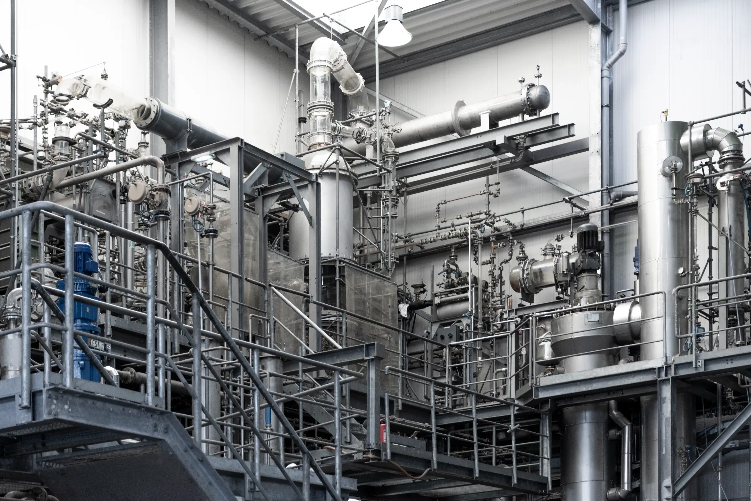 Destillationsanlage der RCN Chemie