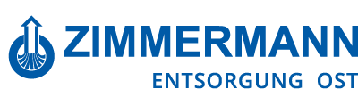 Zimmermann Logo Entsorgung Ost Blau