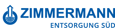 Zimmermann Logo Entsorgung Sued Blau