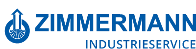 Zimmermann Logo Industrieservice Blau